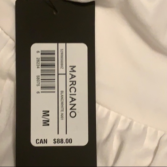 White Marciano Halter Top - Picture 2 of 2